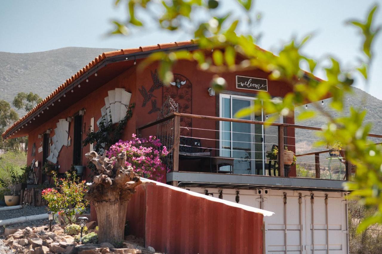 Vina Calabria Bed and Breakfast Valle de Guadalupe Exteriör bild