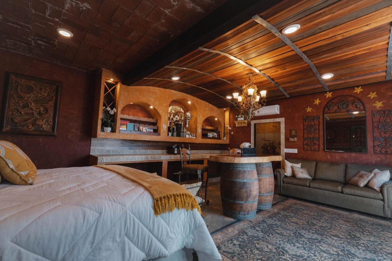 Vina Calabria Bed and Breakfast Valle de Guadalupe Exteriör bild