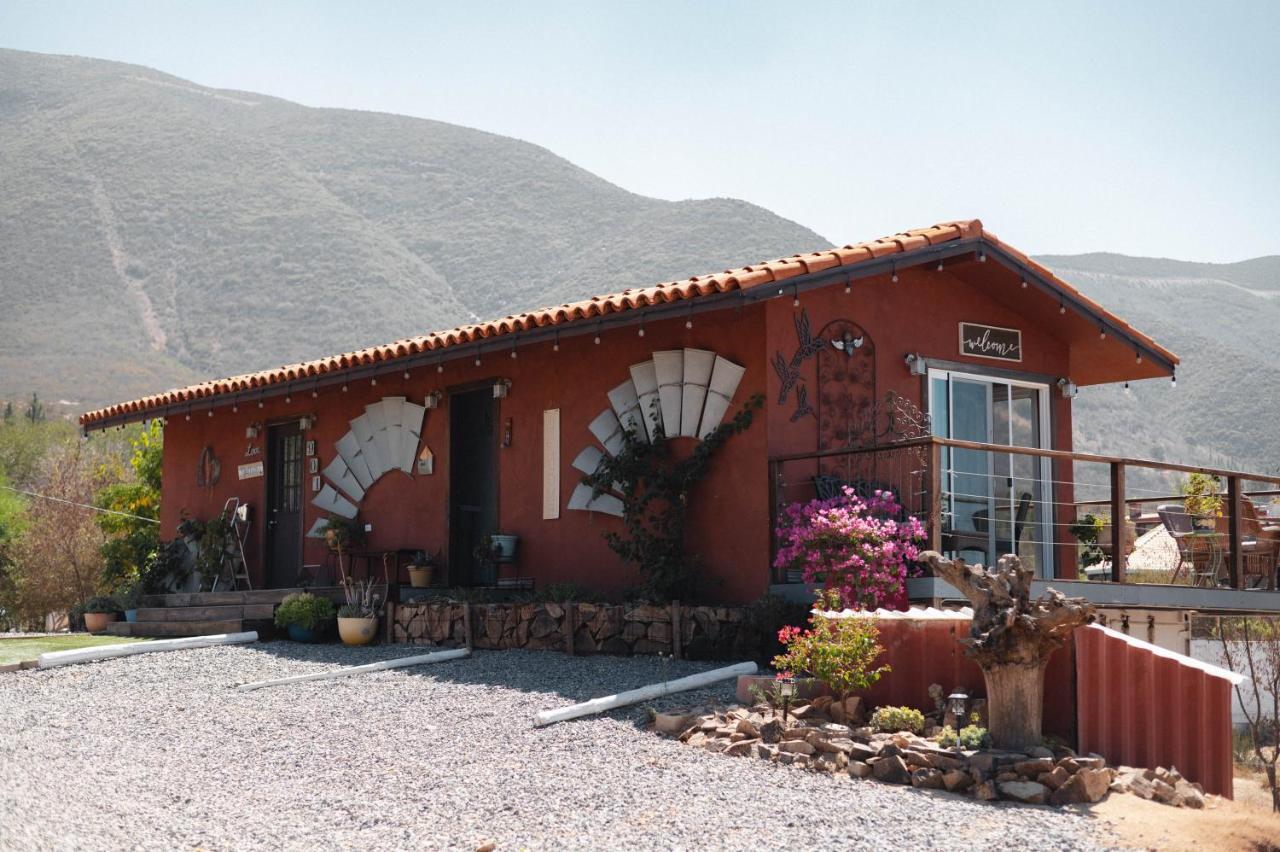 Vina Calabria Bed and Breakfast Valle de Guadalupe Exteriör bild